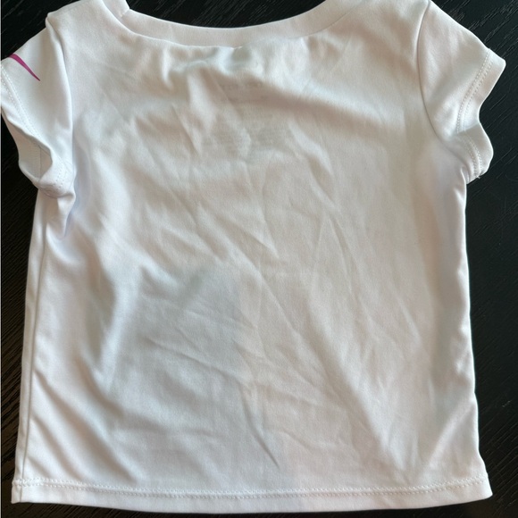 Nike White Tee with Multicolor Logo - Picture 6 of 6